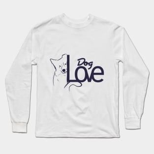 Dog love Long Sleeve T-Shirt